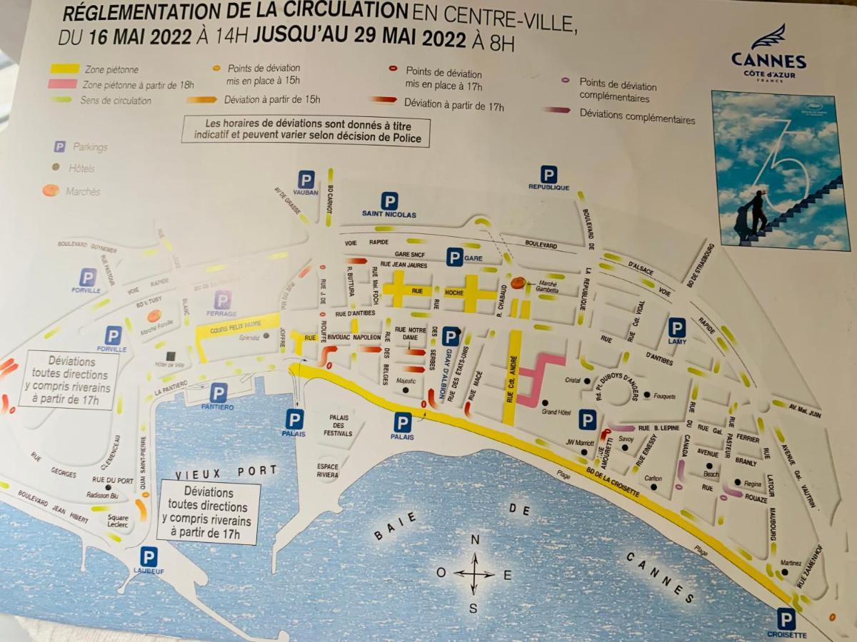 New Suite & Spa - Cannes Centre - Croisette (Adults Only) Buitenkant foto